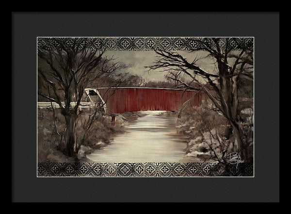 Cedar Bridge Memories - Framed Print