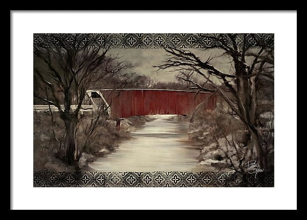 Cedar Bridge Memories - Framed Print