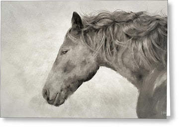 Horse Painting by patricia s farr, greeting card, westofwinter.com 