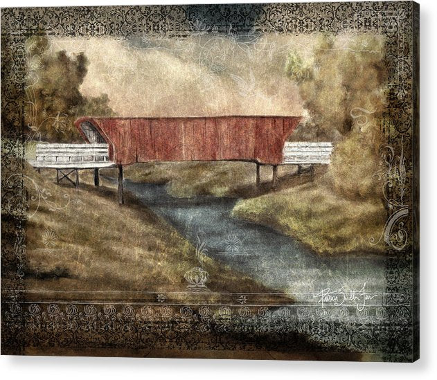 Old Cedar Embellished - Acrylic Print