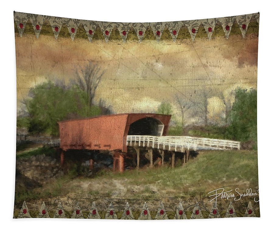 Roseman Bridge Embellished  - Tapestry