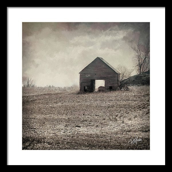 Shelter From The Storm - Framed Print