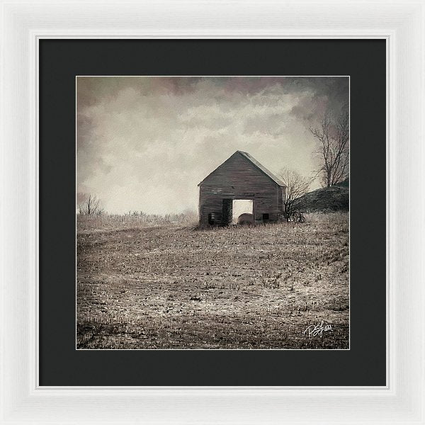 Shelter From The Storm - Framed Print