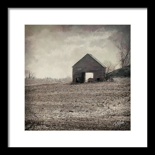 Shelter From The Storm - Framed Print