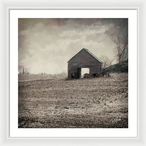 Shelter From The Storm - Framed Print