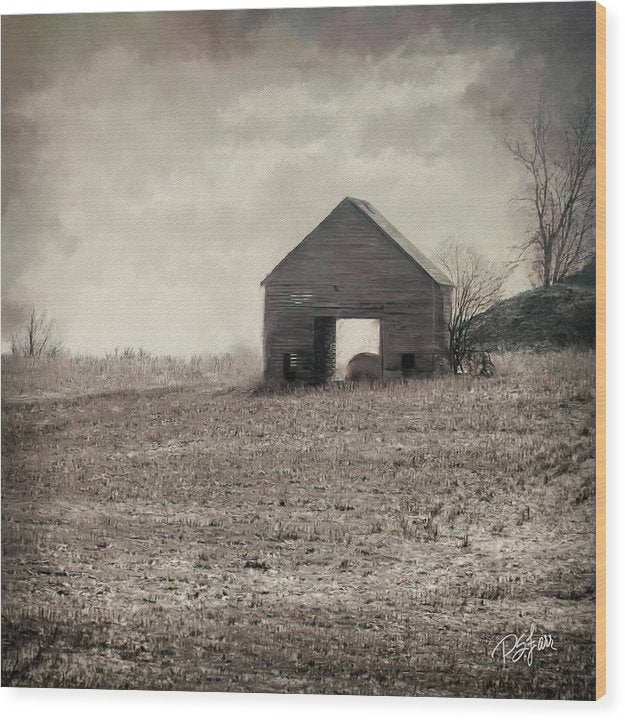 Shelter From The Storm - Wood Print