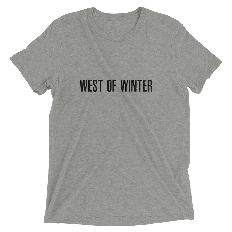 West of Winter BLOCK lettering Tshirt